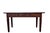 3 Drawer Walnut Console Table. Can b used as a console, table or desk.