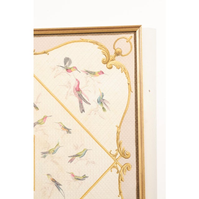 Vintage Hermès Hummingbird Scarf For Sale - Image 10 of 11