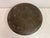 Round Black Concrete Moon Coffee Table, 1980s For Sale - Image 11 of 12