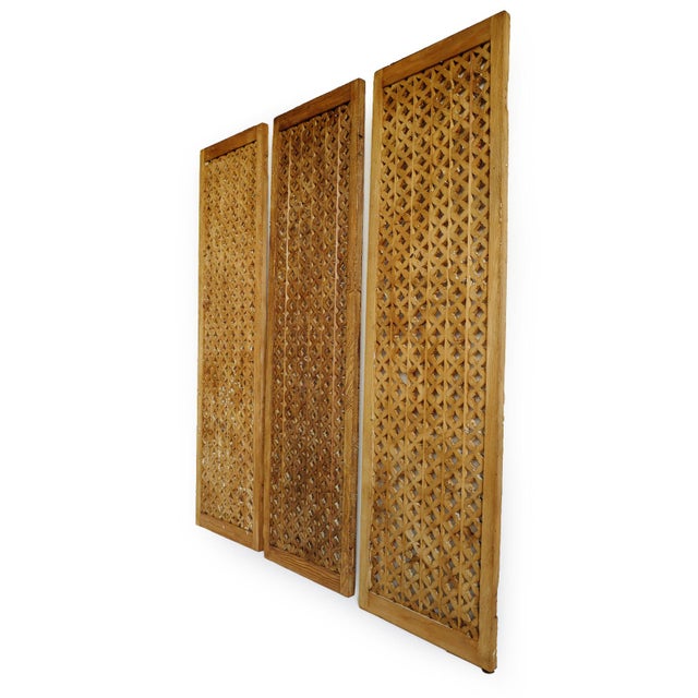 Decorative Wood Panel Set of Three Chairish