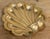 Oversized Vintage Brass Shell Motif Dish on Ball Feet For Sale - Image 9 of 11