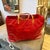 1999 Louis Vuitton Red Vernis Patent Leather Reade Gm Huge Tote-Bag For Sale - Image 12 of 16