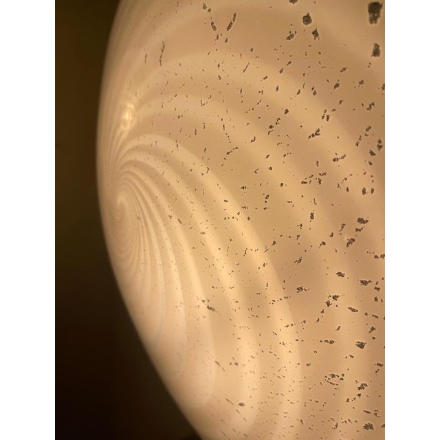 Gold Murano Glass with Silver Dust Wall Light from Vetri, Italy, 1970s For Sale - Image 8 of 9