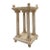 Italian Neoclassical Manner Grand Tour Revival Style Carved & Painted Architectural Miniature Temple For Sale