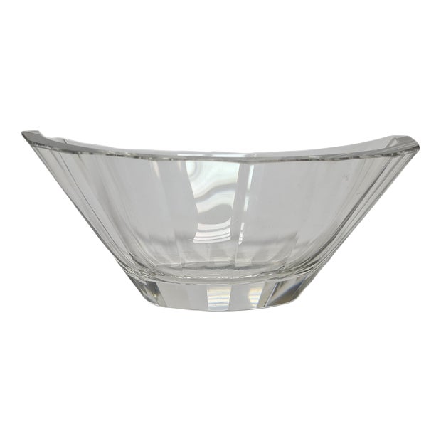 Art Deco Transparent Jardiniere from Moser, 1930s For Sale