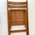 Wood Striking Mid Century Solid Wood Folding Chairs. Made in Yugoslavia For Sale - Image 7 of 13