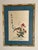 Vintage Chinese Silk Hand Embroidery in a Custom Gilt Bamboo Wood Frame For Sale In New York - Image 6 of 12