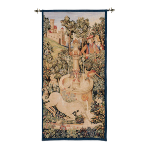 Fountain Portiere Loom Woven Tapestry - 150 X 75 Cm (4'11" X 2'5") - Requires Rod Size 2