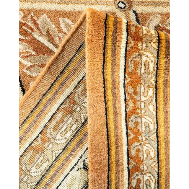 Mogul, One-of-a-Kind Hand-Knotted Area Rug in Brown, 8' 2" x 10' 3" For Sale In New York - Image 6 of 8