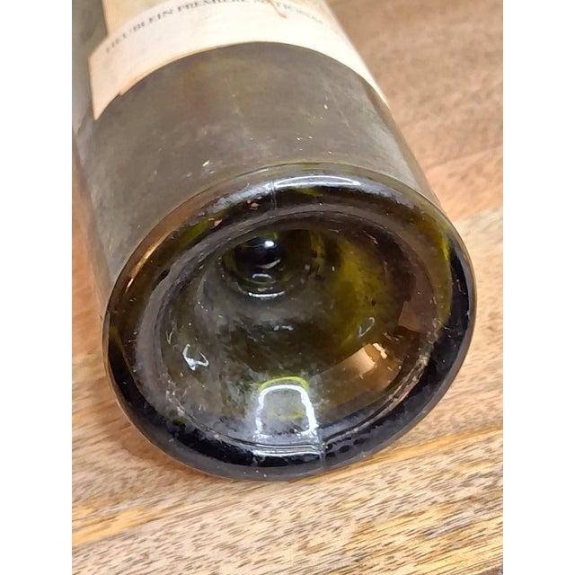 French Vintage Empty 1947 Château Cos d'Estournel Wine Bottle - Heublein Rare Wine Auction For Sale - Image 3 of 16
