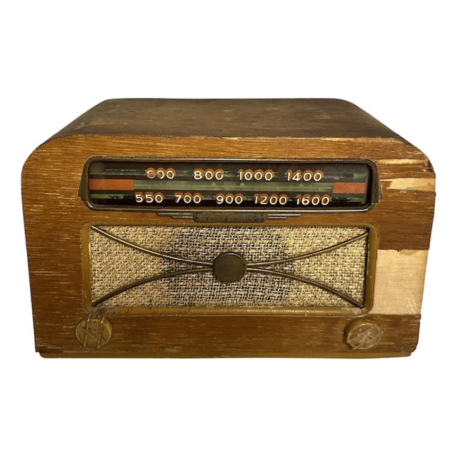 Rare 1946 Eames Hoffman Tube Radio Model A 309: MCM Decor (For Parts/Restoration) For Sale
