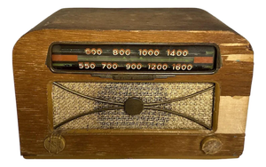 Rare 1946 Eames Hoffman Tube Radio Model A 309: MCM Decor (For Parts/Restoration)