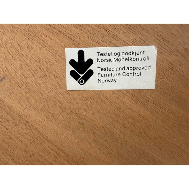 1960 Heggen Norwegian Teak Side Table For Sale - Image 10 of 11