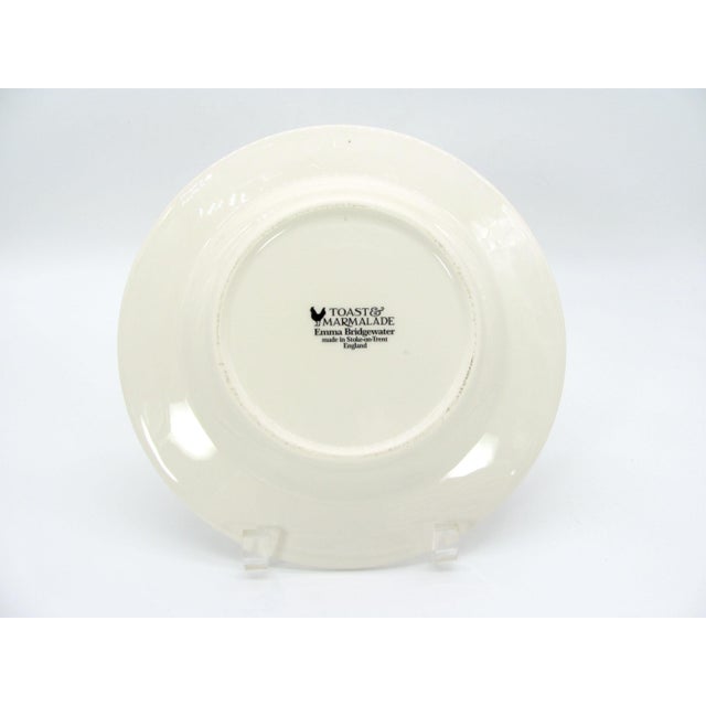 2014 2015 Emma Bridgewater Black Toast & Marmalade Salad Dessert Plates - Set of 10 For Sale - Image 4 of 4