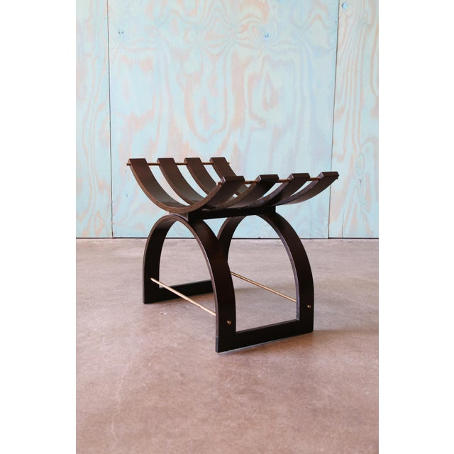 Wood Attributed to Harvey Probber Knights Bench Model 1173 C. 1950 Mid Century Modern For Sale - Image 7 of 14