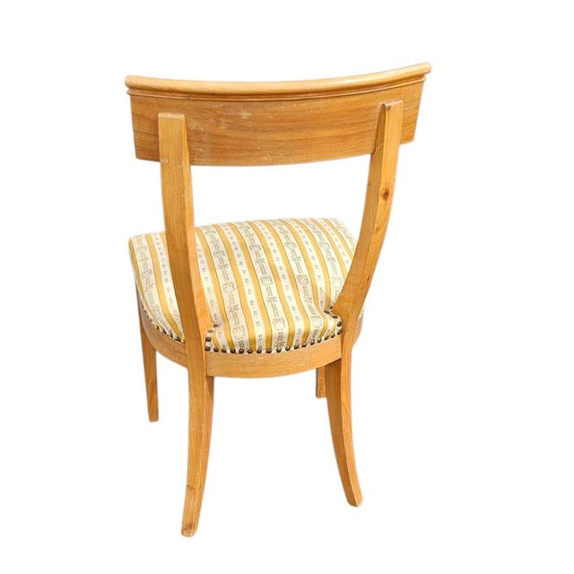 Biedermeier Cherrywood Chairs and Side Tables, Set of 4 For Sale - Image 9 of 18