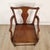 English Oak Armchair With Saddle Seat, 19th Century or Earlier For Sale - Image 10 of 12