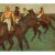 1940s After Edgar Degas "Jockeys" Vintage Full Color Print From Geneva For Sale In Dallas - Image 6 of 8
