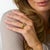 Retro 3.80 carat old mine cut diamond 18k yellow gold bezel ring is a bold and sophisticated vintage statement ring...