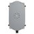 Industrial Gray Metal & Prismatic Glass Bulkhead Sconce from Coughtrie of Glasgow, 1950s For Sale - Image 6 of 7