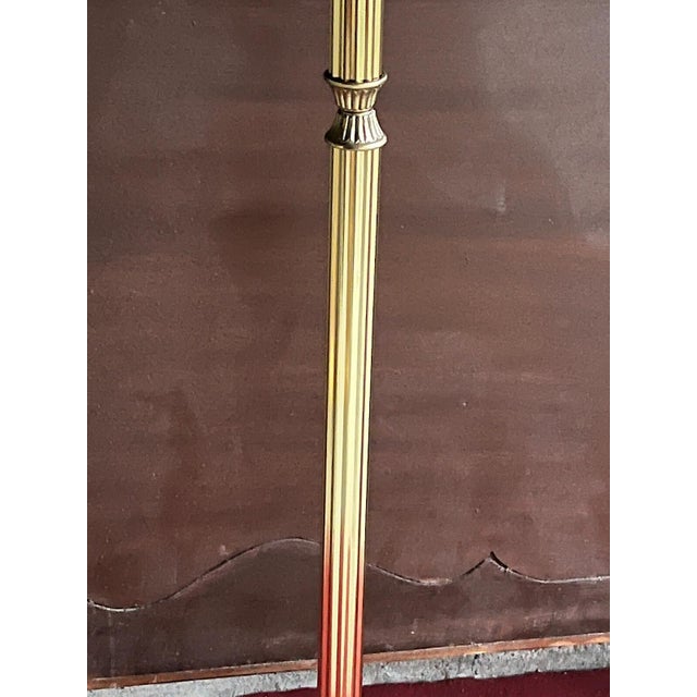 Mid-Century Modern Vintage Brass Coat Rack, 1970s For Sale - Image 3 of 8