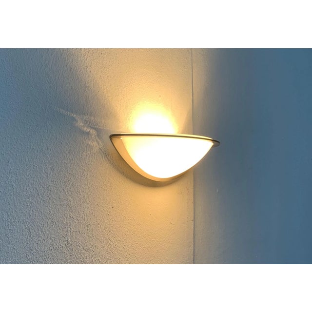 Postmodern German Space Age Wall Lamps from Glashütte Limburg, Set of 2 For Sale - Image 17 of 18