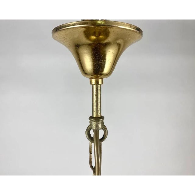 Vintage Lantern in Glass and Metal, 1980s For Sale - Image 10 of 11