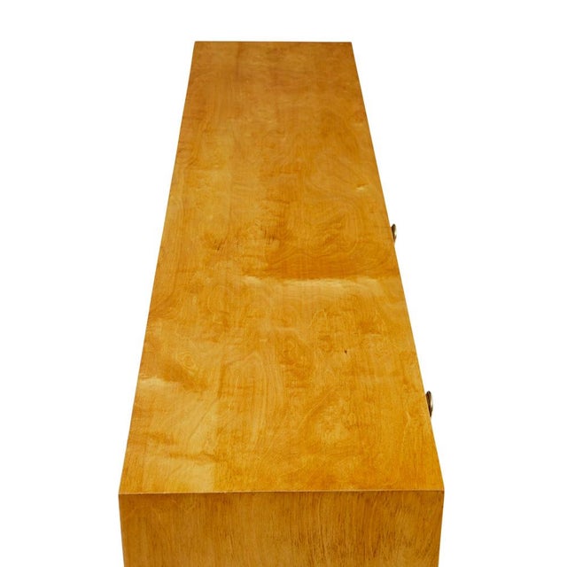 Bodafors Scandinavian Birch Low Open Bookcase from SMF Bodafors, 1950s For Sale - Image 4 of 12