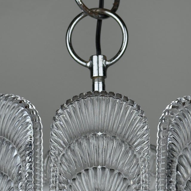 Large Vintage Crystal Chandelier from Kaiser Leuchten, Germany, 1960s For Sale - Image 10 of 18