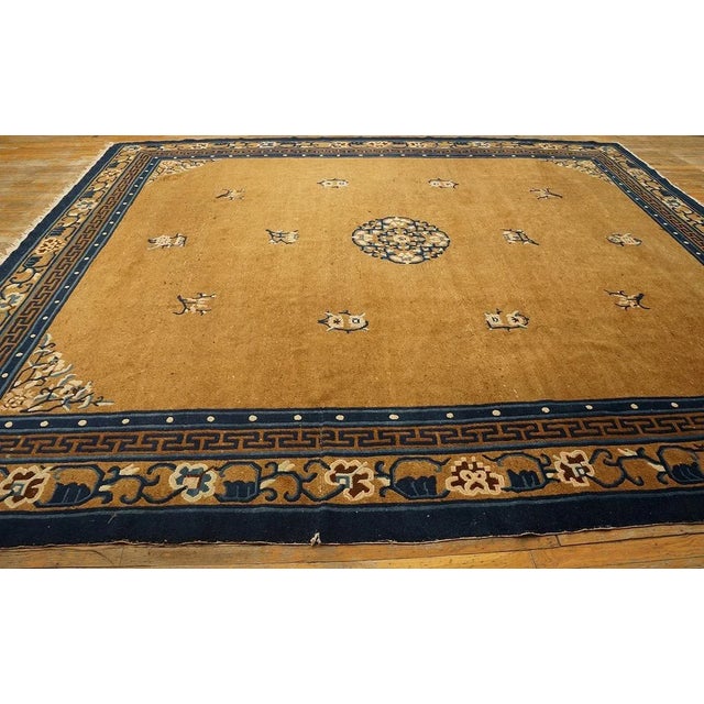 Antique Chinese Peking Rug For Sale - Image 4 of 12
