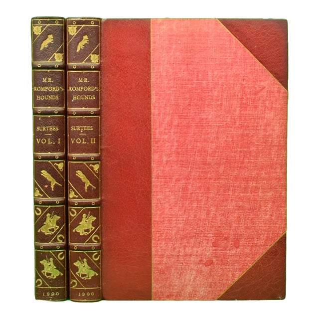 "Mr. Romford's Hounds Vol I. & Ii." 1900 Surtees For Sale