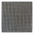 Designer Kravet Black & White Check Dogstooth Houndstooth Woven Fabric Sample For Sale