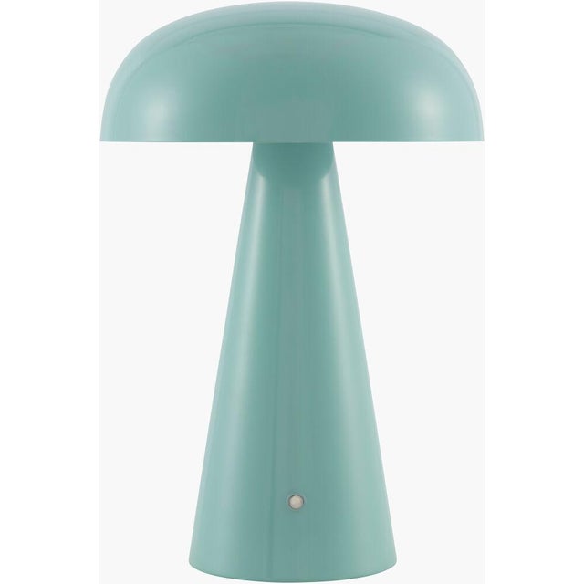 Contemporary Umbra Accent Table Lamp Turquoise For Sale - Image 3 of 3