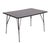 Metal Adjustable Dining Table by Rudolf Wolf for Elsrijk, Holland, 1950s For Sale - Image 7 of 11