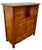 1970s Small Antique Cherry Wood Entryway Sideboard, 1970s For Sale - Image 5 of 10