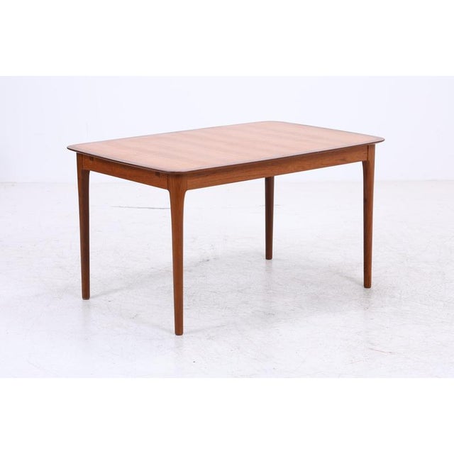 Mid-Century Extendable Dining Table in Teak from Lübke For Sale - Image 14 of 16