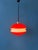 Beautiful orange Peill and Putzler glass pendant lamp. The combination of the orange and white glass gives the piece its...