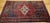 Vintage Persian Hamadan Rug, Hand-Knotted Wool, Geometric Medallion Pattern, Moss Green & Red, 4x7 For Sale - Image 12 of 18