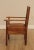 Brown Antique Mission Oak Spindle Back Armchair For Sale - Image 8 of 13