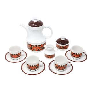 Vintage Coffee and Tea Service by Schumann Arzberg - Set of 11 For Sale