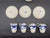 Ceramic 1892 Cauldon England Chocolate Pot Set For Sale - Image 7 of 14