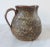 Mid 20th Century Vintage Brown Studio Art Pottery Pitcher For Sale - Image 5 of 10