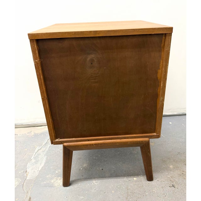 Mid 20th Century Teak Cabinet Great Bedside/Nightstand or End Table For Sale In Boston - Image 6 of 12