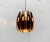 Mid-Century Modern Danish Copper and Black Metal and Prism Pendant Lamp by Werner Schou for Coronell Elektro For Sale - Image 18 of 18