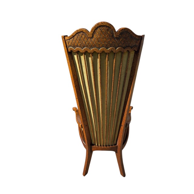1970s 2 Enkeboll La Condesa Oak High Throne Spindle Armchairs Spanish Mediterranean For Sale In Philadelphia - Image 6 of 15