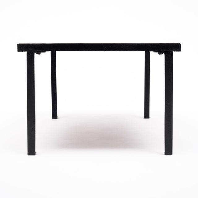 French Ceramic Tiled Coffee Table From Vallauris For Sale - Image 9 of 9