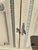 French Provincial Style Storage Wardrobes Dressers Connected by a Two-Drawer Wooden Desk/Dressing/Vanity Table For Sale - Image 10 of 11