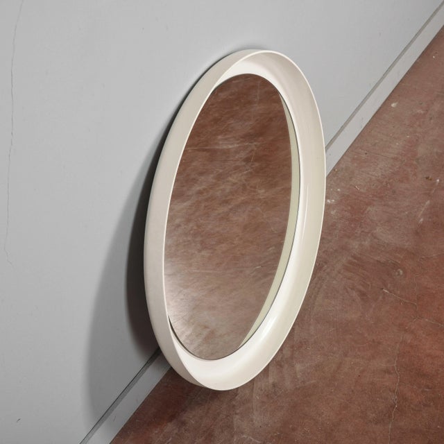 Plastic Wall Mirror from Guzzini, 1970s For Sale - Image 3 of 6