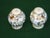 Japanese Antique Salt & Pepper Shakers Satsuma Porcelain Gold Beaded Very Ornate For Sale - Image 3 of 12