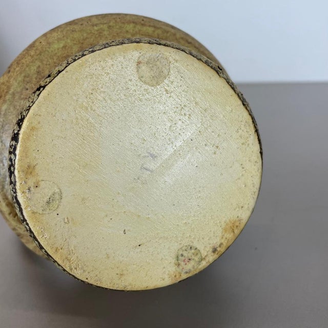 Ceramic Studio Pottery Vases attributed to Vest Keramiek, Netherlands, 1970s, Set of 2 For Sale - Image 18 of 18